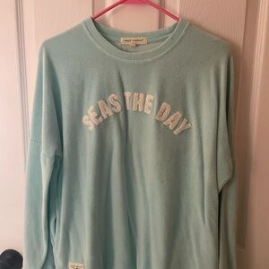 Simply Southern Light Blue Pullover